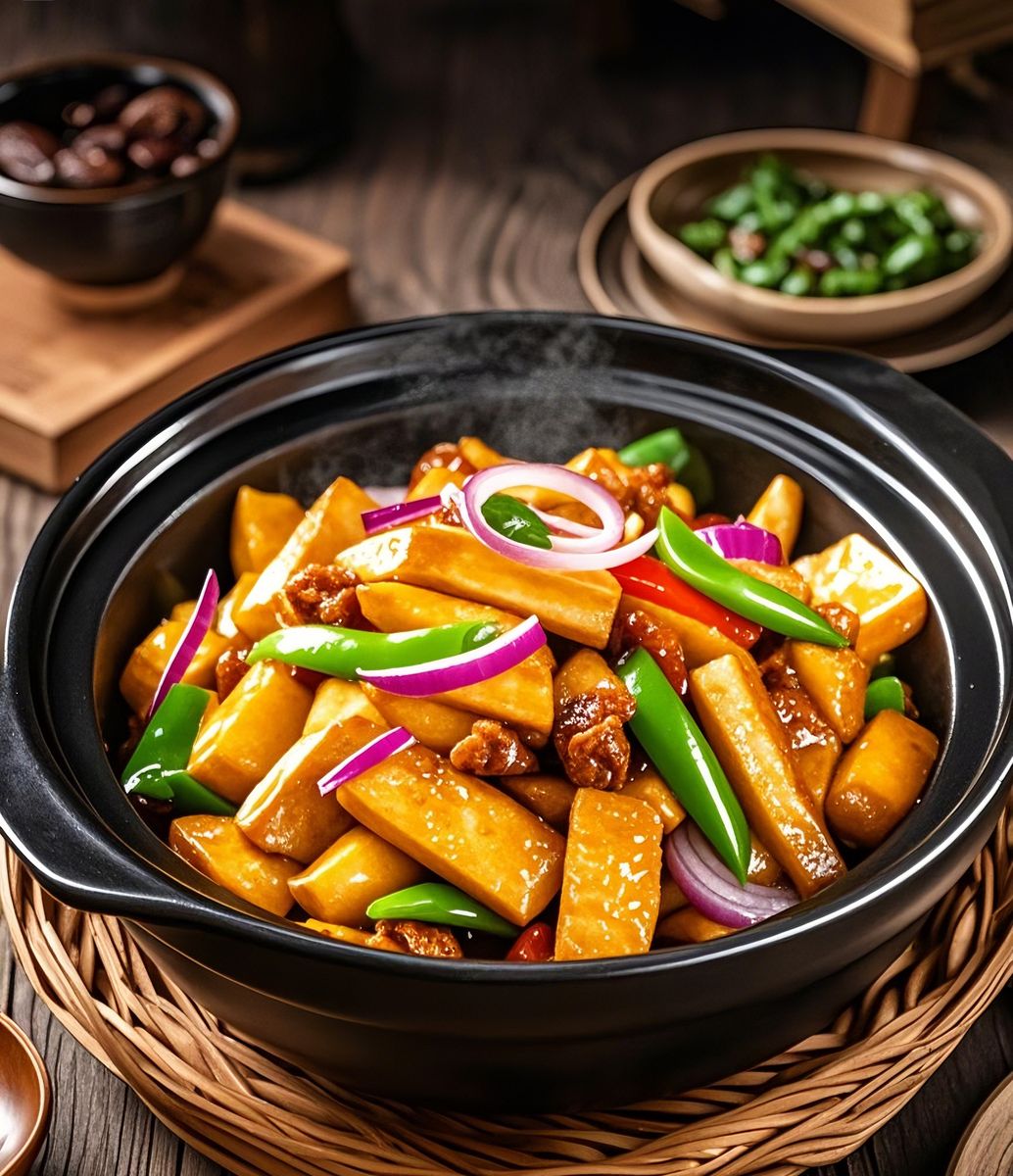 瓦香千页豆腐